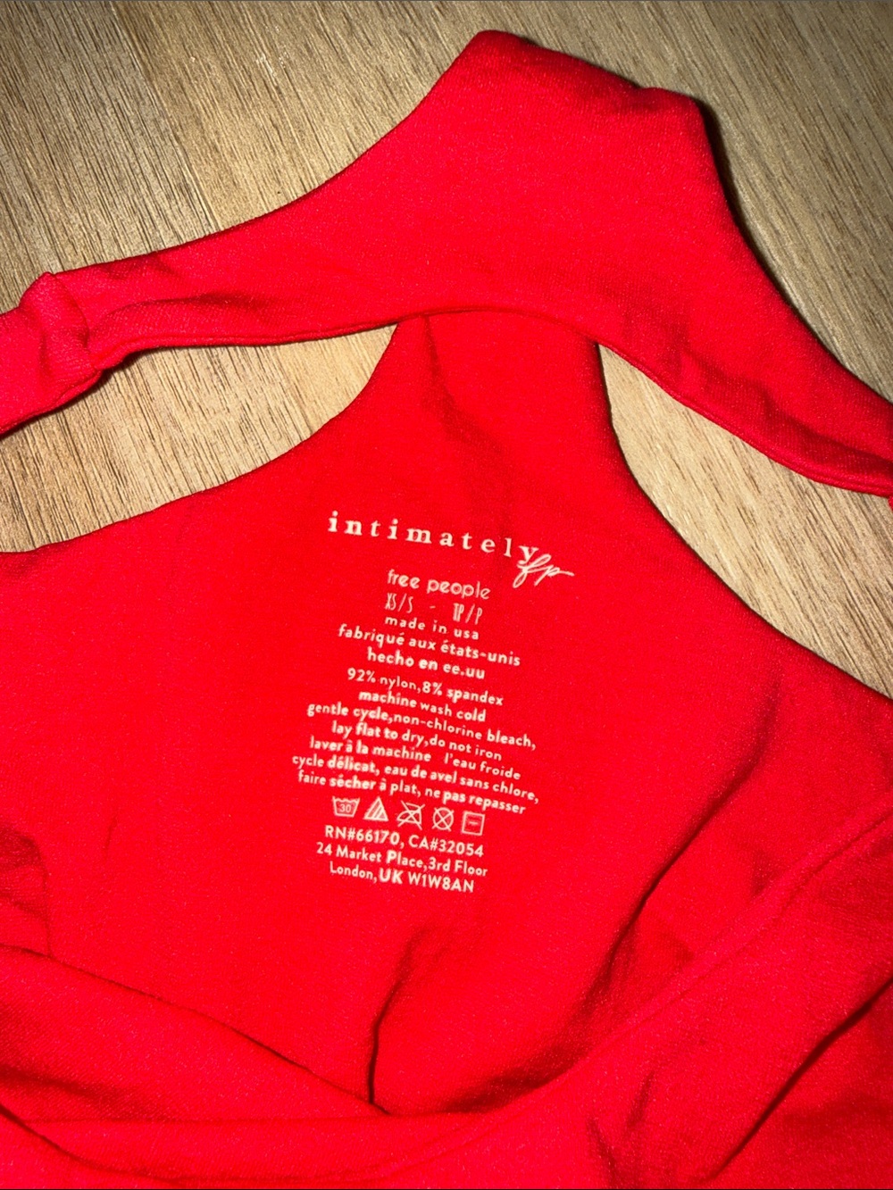 FP Movement by Free People Red Tank Top